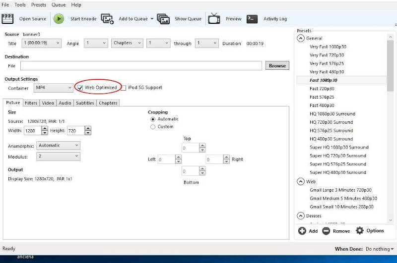 Características del Software Handbrake - Handbrake 2025